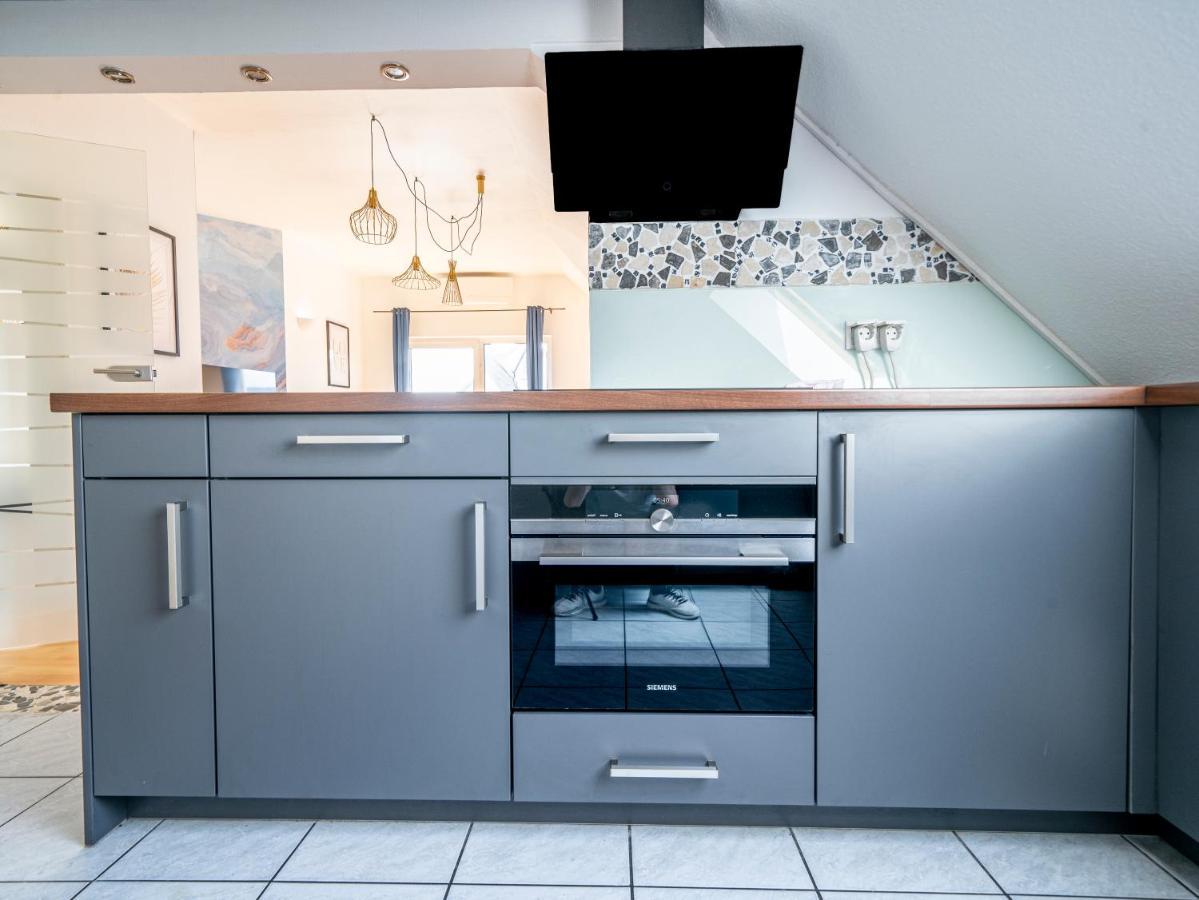 Penthouse-Suite Near University Gießen Dış mekan fotoğraf